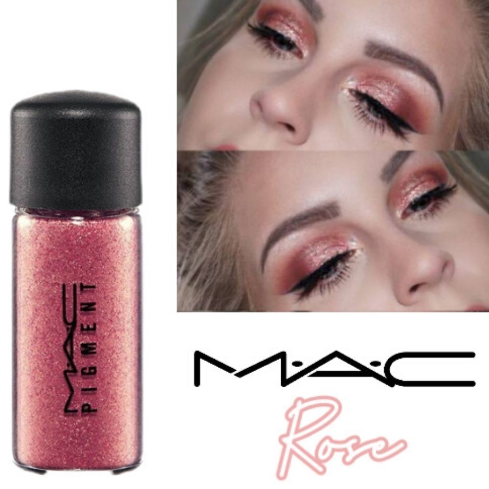 MAC Mini Shimmer Pigment in Rose Pink (Eyeshadow, Lip, Highlighter, Blush)